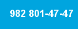 982 801-47-47 982 801-47-47